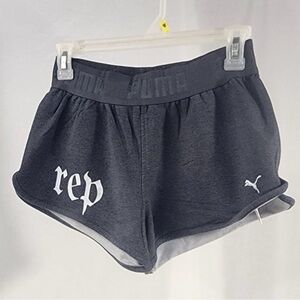 Taylor Swift Rep era Puma Women's Gray Shorts